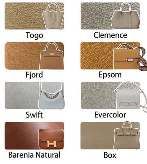 hermes different leathers|epsom leather Hermes vs togo.